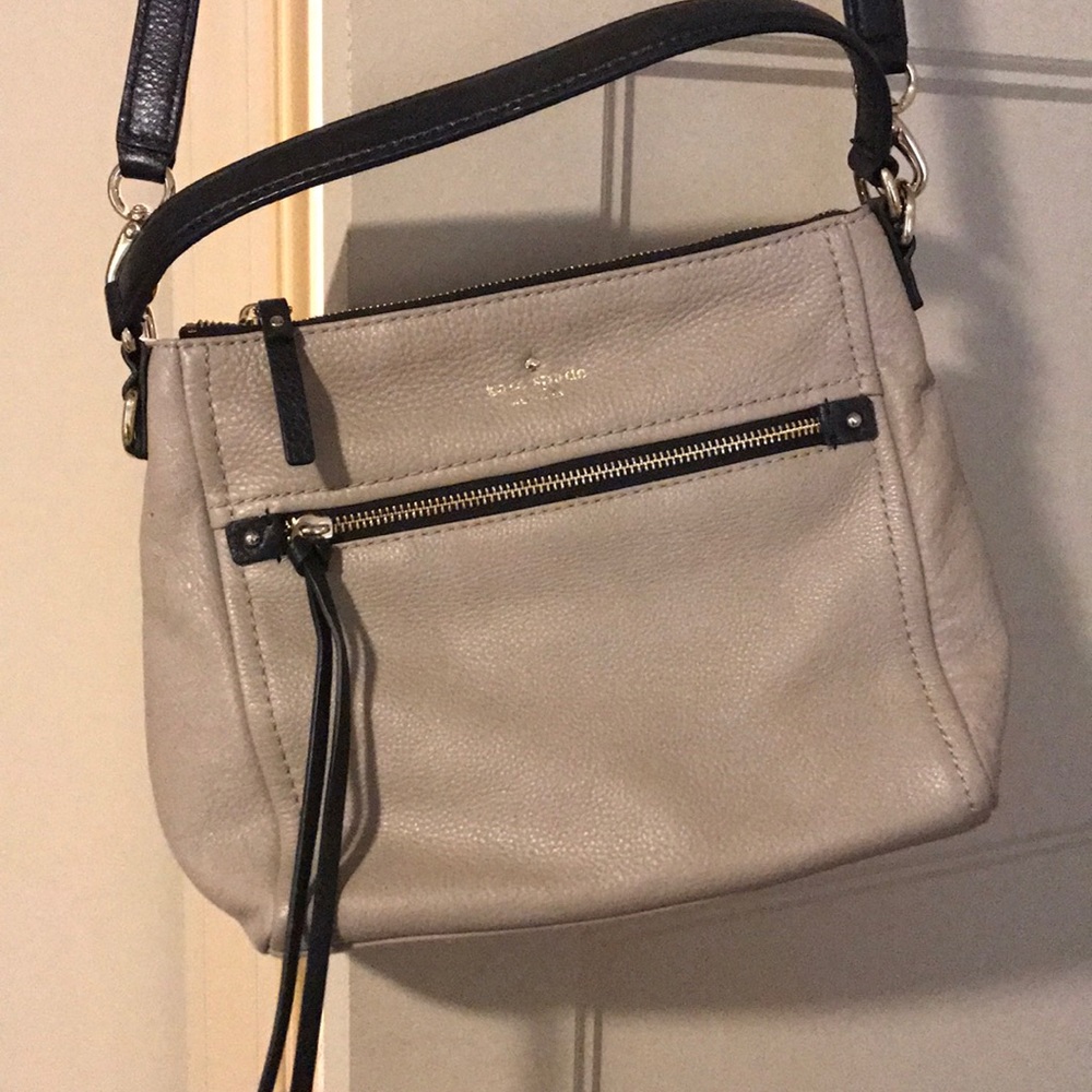 Kate Spade tan crossbody bag